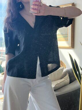 H&M Linen Resort Shirt